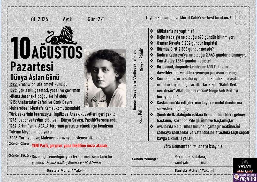 Dünya Aslan Günü 1